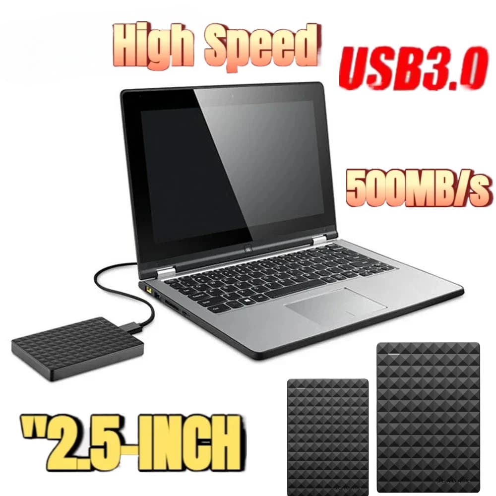 OEM For Seagate Portable External HDD 2.5 Inch USB3.0 High Speed Large Capacity Data Storage Hard Disk