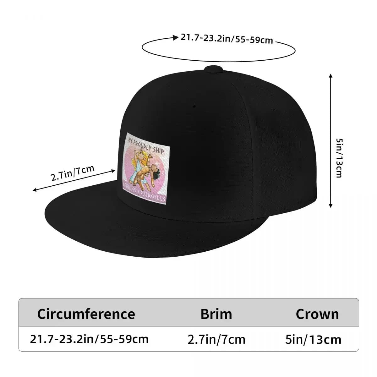 Cappelli da baseball unisex Achilles + Patroclus Outdoor Streetwear Cappellini da baseball per sport estivi Cappello hip-hop Casquette