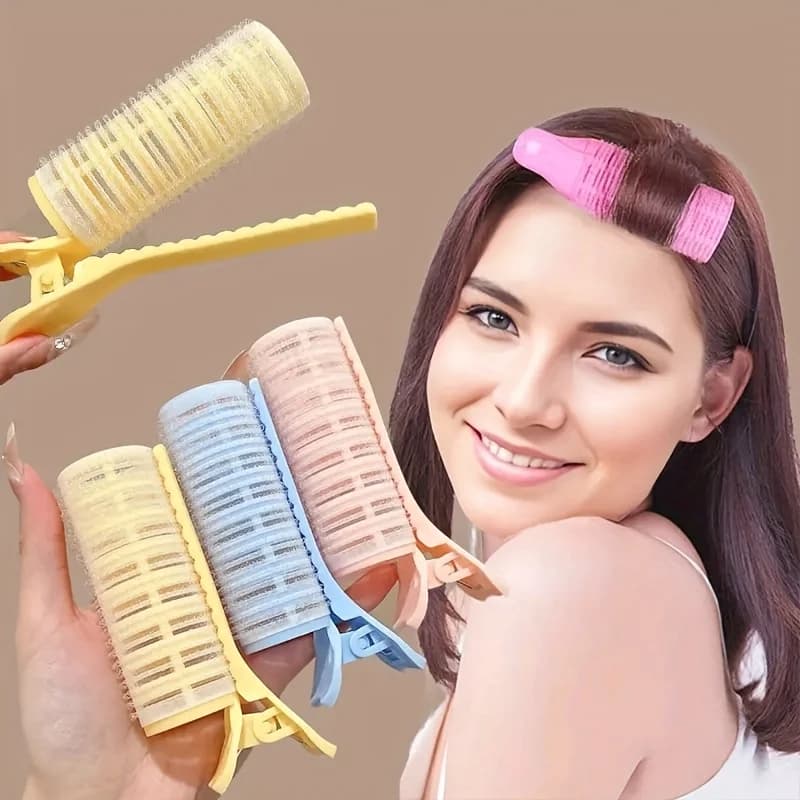 Professional No Heat Curling Iron Set Suitable for All Hair Types Heatless Hair Curlers Set - DIY Volumizing Styling Tools With