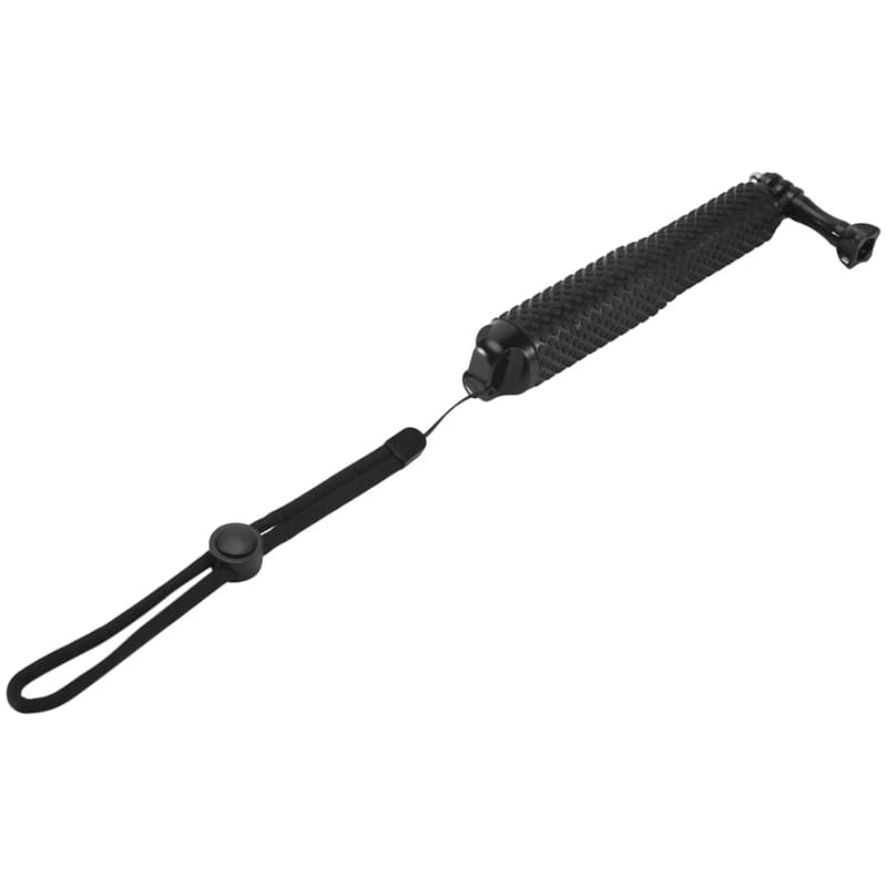 1 pz 48 cm allungabile selfie stick sport selfie stick per Go Pro Hero 9 8 7 6 5 4 3 OSMO Action nero