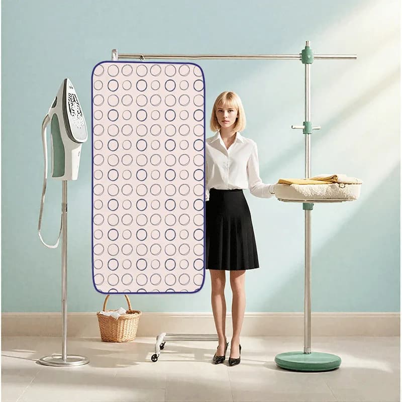 Tappetino da Stiro Pieghevole Resistente alle Alte Temperature per Casa e Viaggio, Protezione Universale per Ferro da Stiro Elettrico e Vaporizzatore