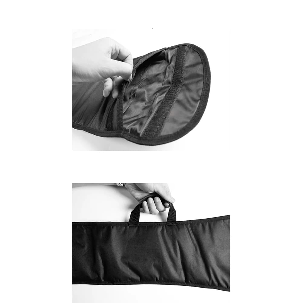 Borsa portaoggetti per pagaie da kayak in tessuto Oxford con scomparti imbottiti e tasca trasparente per accessori, adatta anche per pagaie da canoa e barca