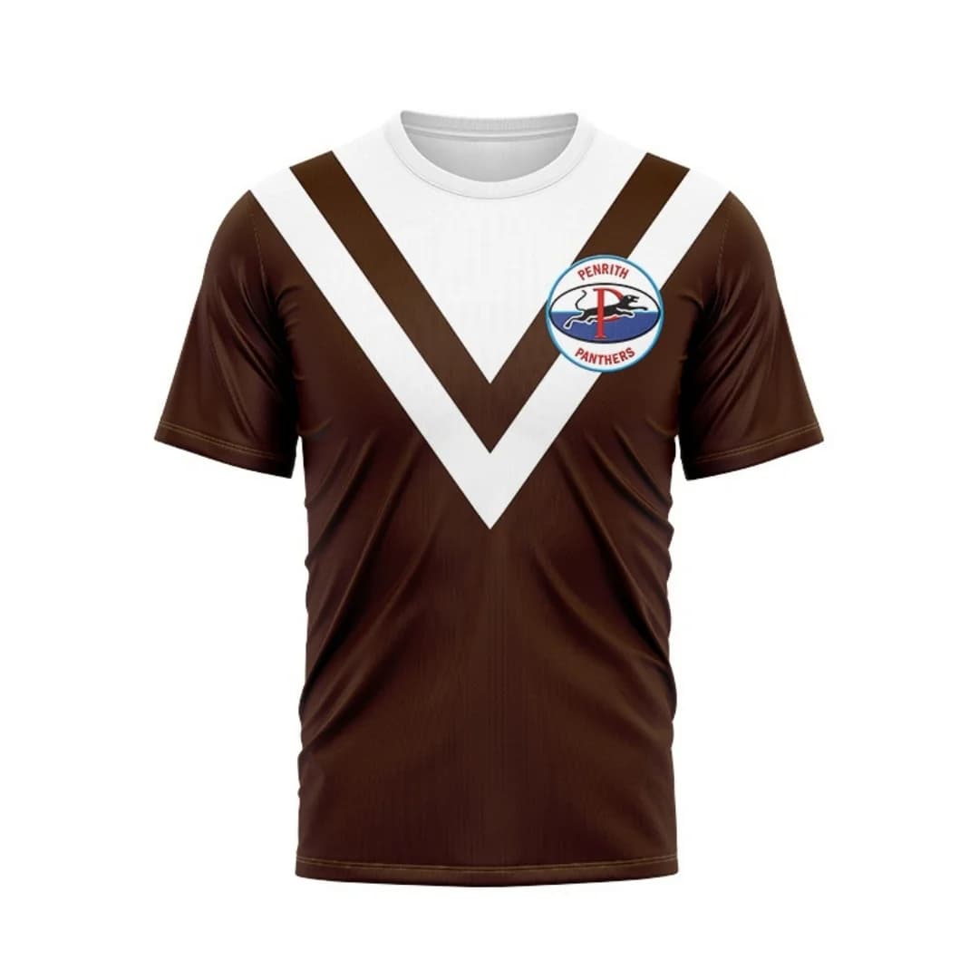 Retro jersey Black Panther team adult men's T-shirt rugby shirt size S-5XL "customizable name and number" high quality