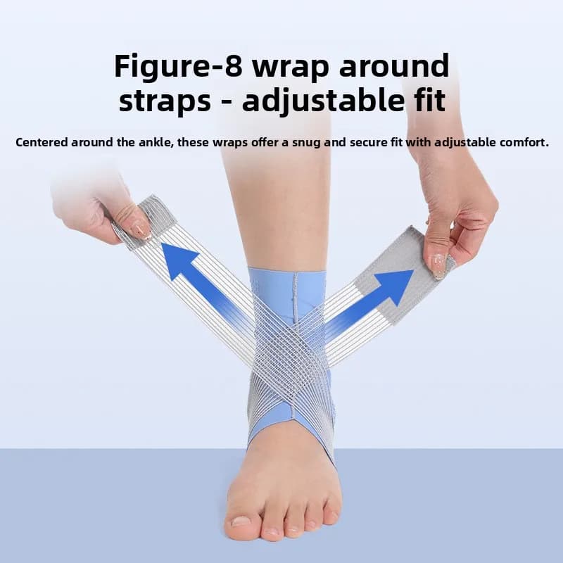Breathable Protective Strap for Running and Jumping Cable with Corda, Anti-rotation Foot Protection