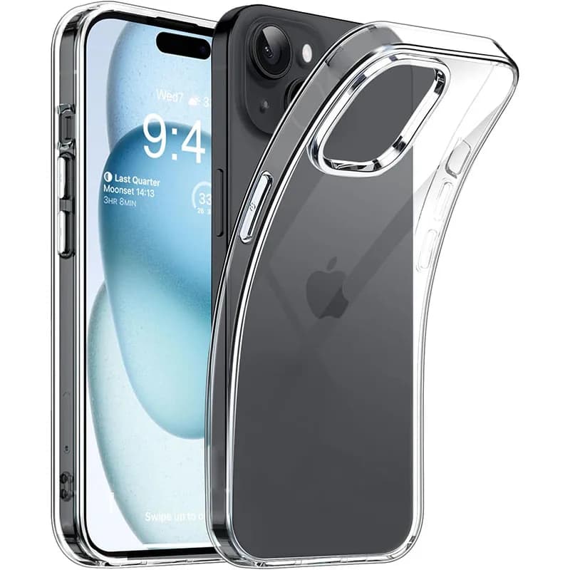 Custodie per telefoni antiurto trasparenti per iPhone 15 16 14 13 12 11 Pro Max Mini XS Max X XR 8 7 6 Plus SE 2020 2022 Custodia in silicone