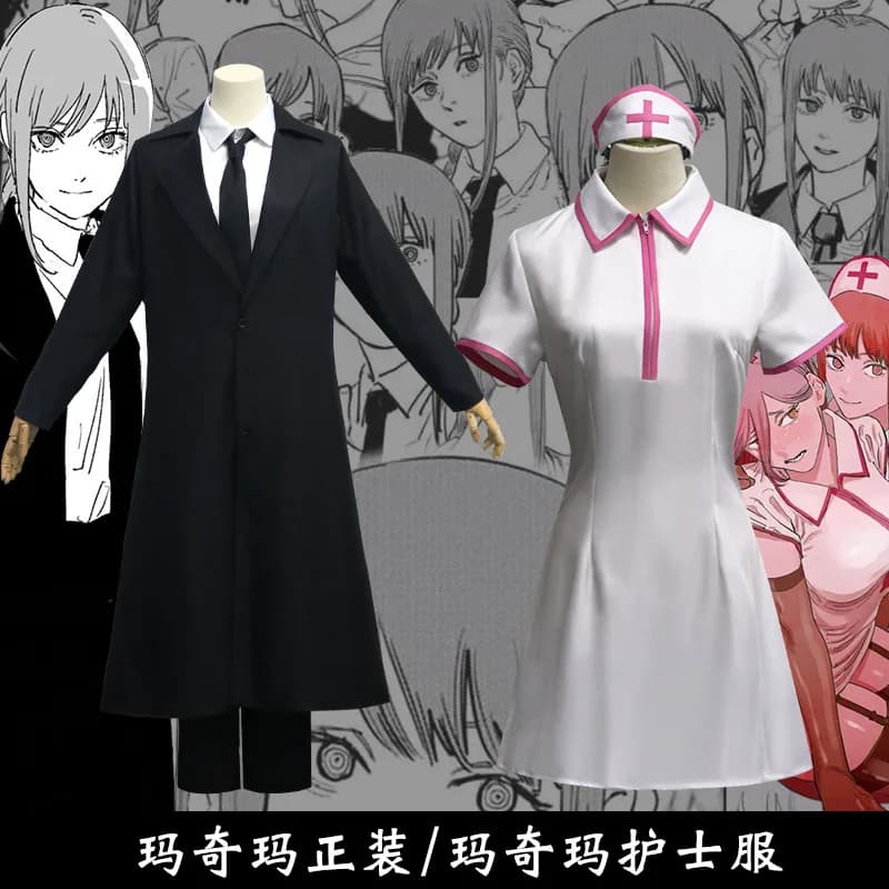 Chainsaw Man Machima Cosplay Costume Full Set Anime Costume