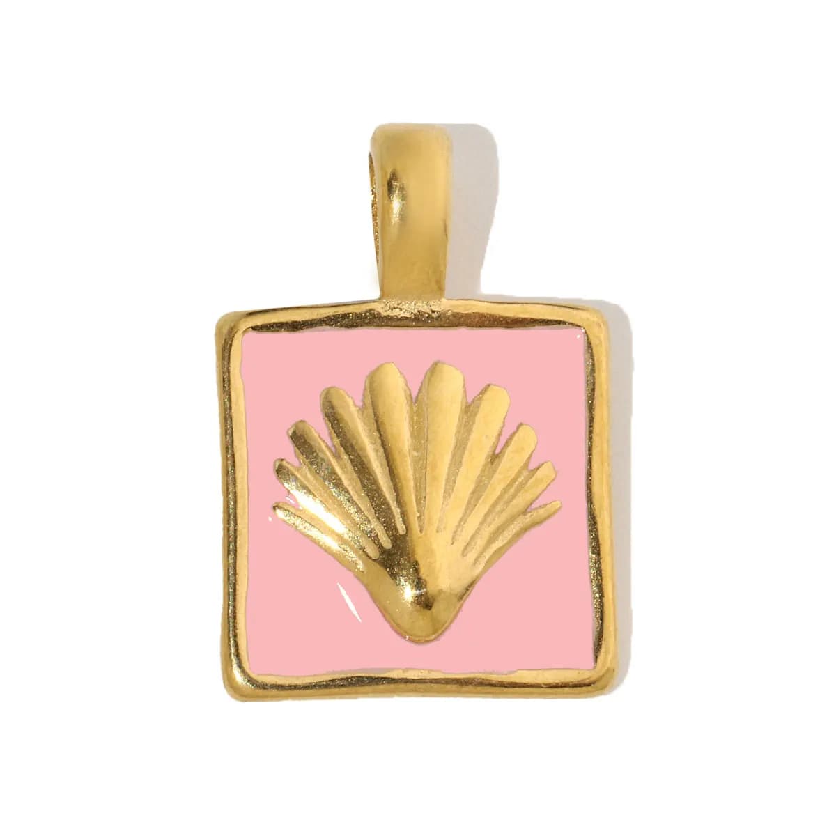 Pendenti con ciondoli quadrati a forma di cuore in acciaio inossidabile da 3 pezzi/lotto per la creazione di gioielli fai da te, accessori per orecchini, collane all'ingrosso