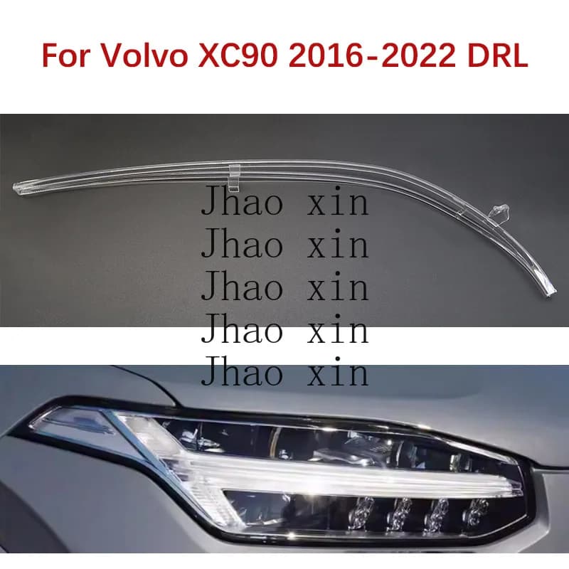 Ballast Light Source Module White Angel Eye for Volvo XC90 Daytime Running Lights 2016-2022 Car Headlight DRL Light Guide Strip