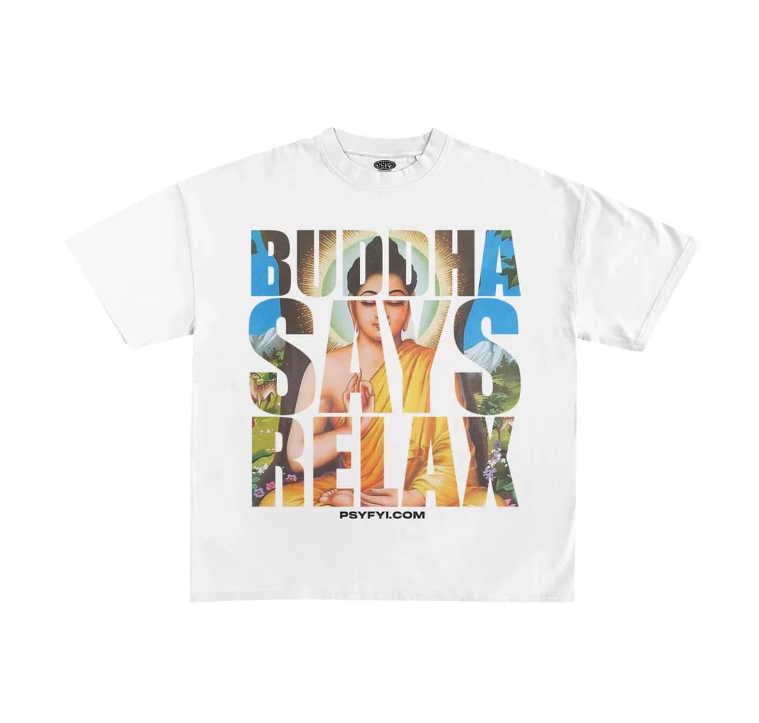 Y2K Buddha Graphic T Shirts Men Women Vintage Oversized Tee 90s Aesthetic Streetwear Letter Print Casual Harajuku Fashion Tops