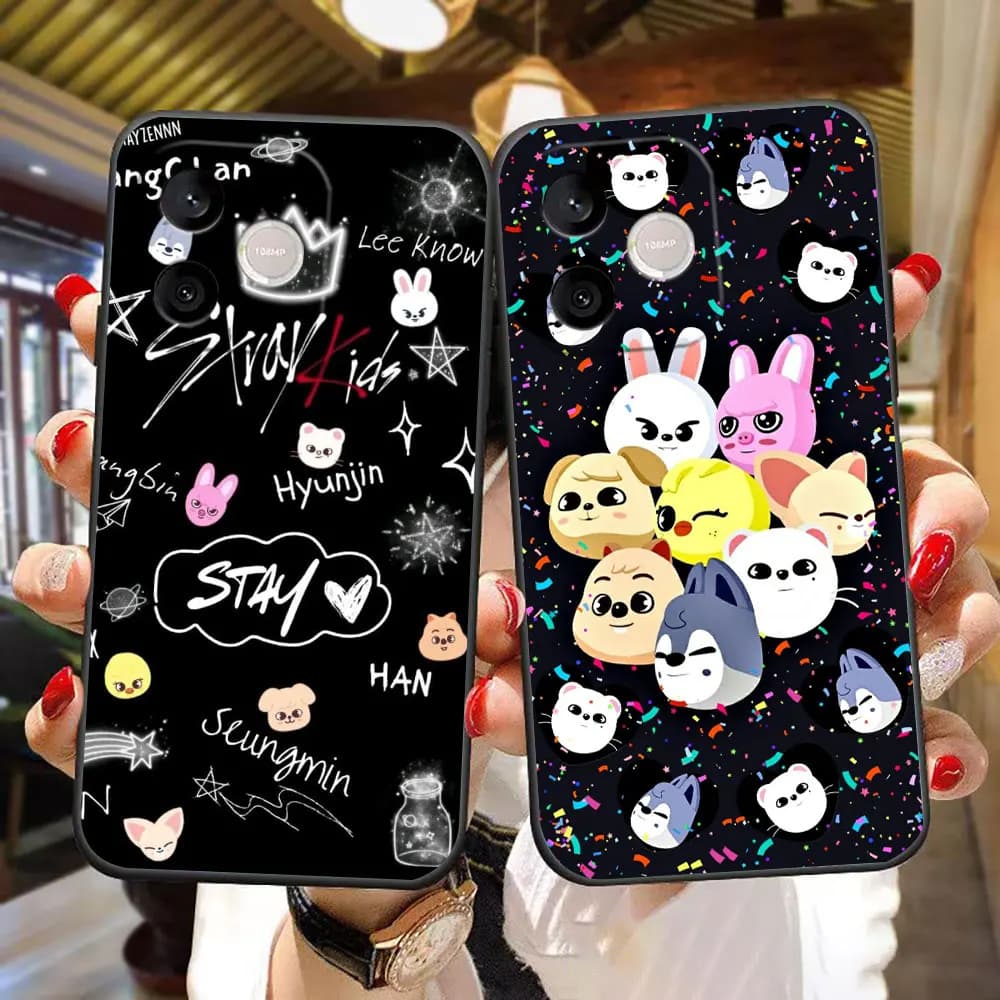 K-pop S-Stray K-Kids Phone Case For HUAWEI NOVA 3I 7I 8I HONOR 600 400 90 X5C X6B X6D X7A X7B X7D X8 X8B X9 X9B X9D X9A Cover