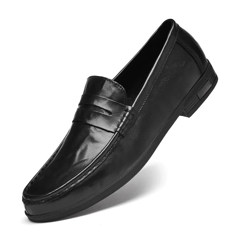 Men's Shoes High Quality Men's Genuine Leather Casual Shoes Men Classic Business Formal Shoes New Soft Soled Comfortable Loafers
