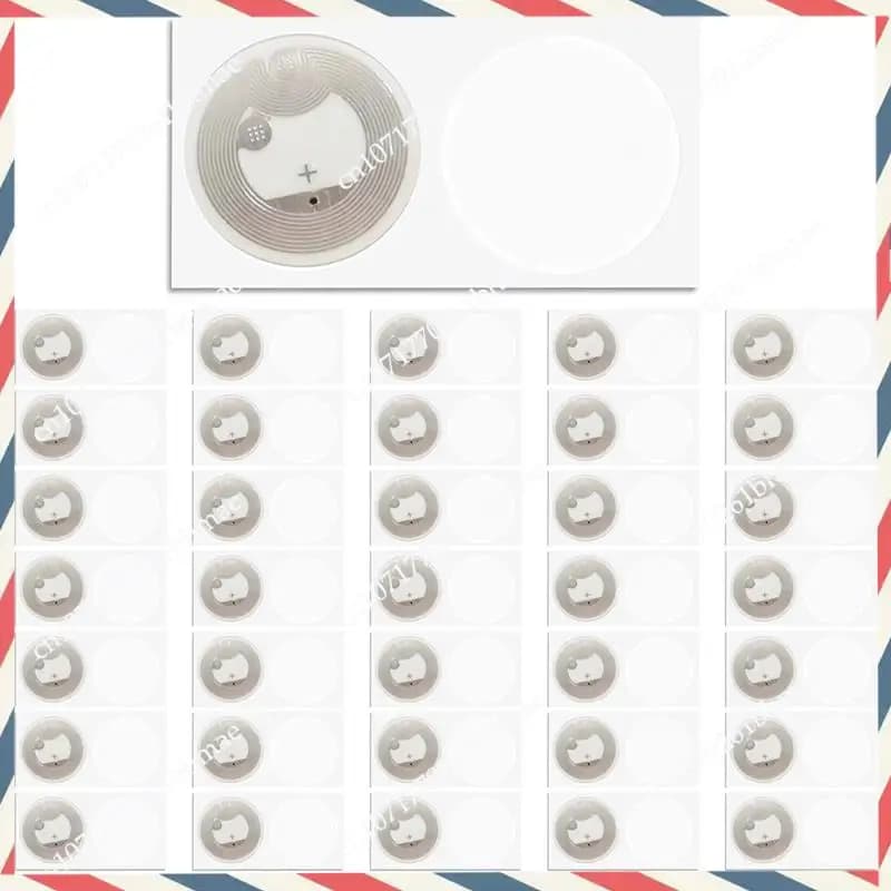 -A21Z 500 Pz NFC Ntag216 Adesivo Ntag216 Tag NFC NFC 216 Tag Ntag216 Carte NFC 13,56 Mhz Tag NFC Adesivi 888 Byte di Memoria A