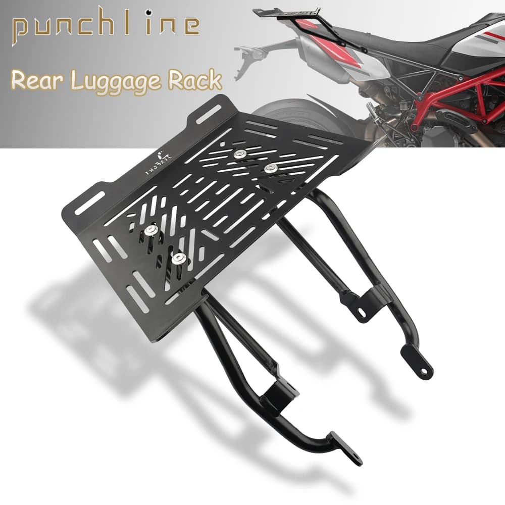 For HYPERMOTARD 950 SP 950SP 2019-2025 Luggage Rack Rear Tail Rack Top Box Case Suitcase Carrier Board