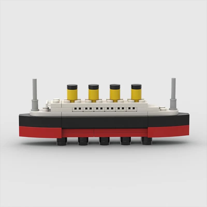 Classico set di giocattoli da costruzione di modelli di crociera Titanic: perfetto per sviluppare abilità pratiche per bambini e come regalo di compleanno.