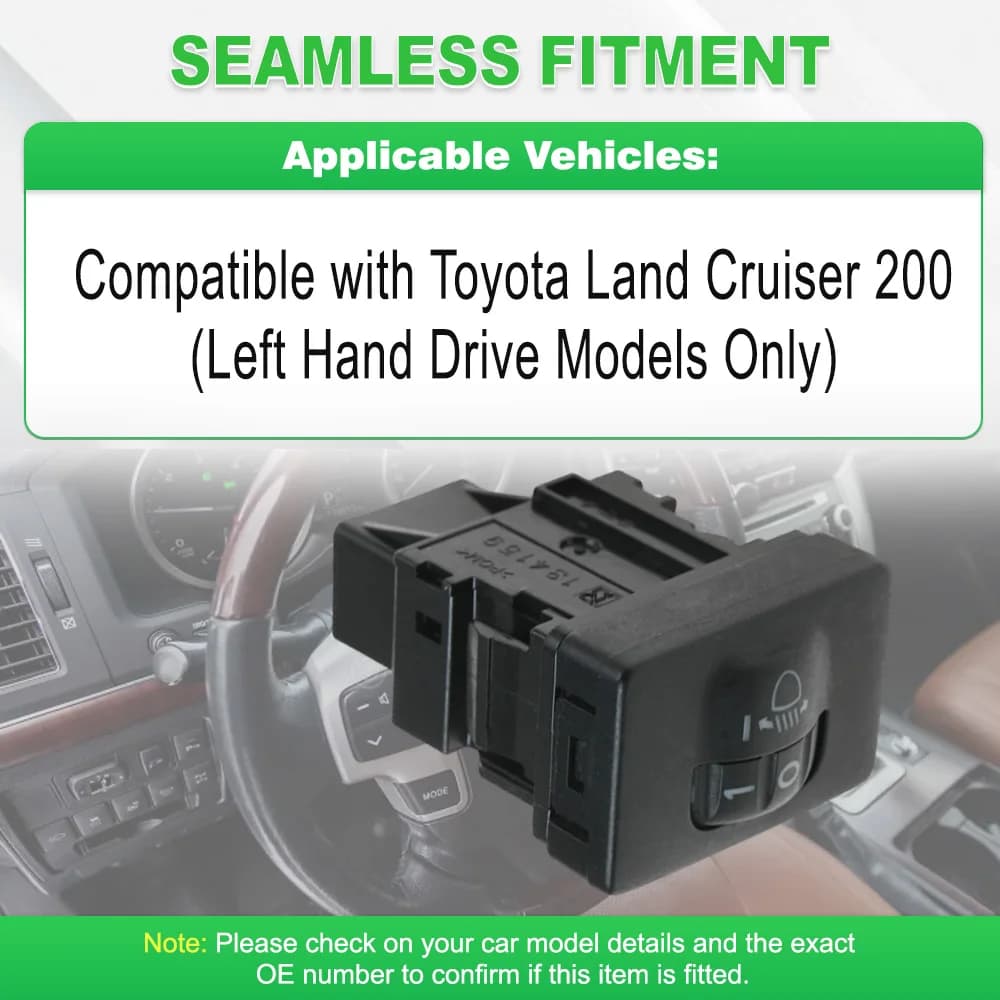 Auto Lighthouse Control Switch Lighthouse 8415260060 84152-60060 For Toyota Land Cruiser 200