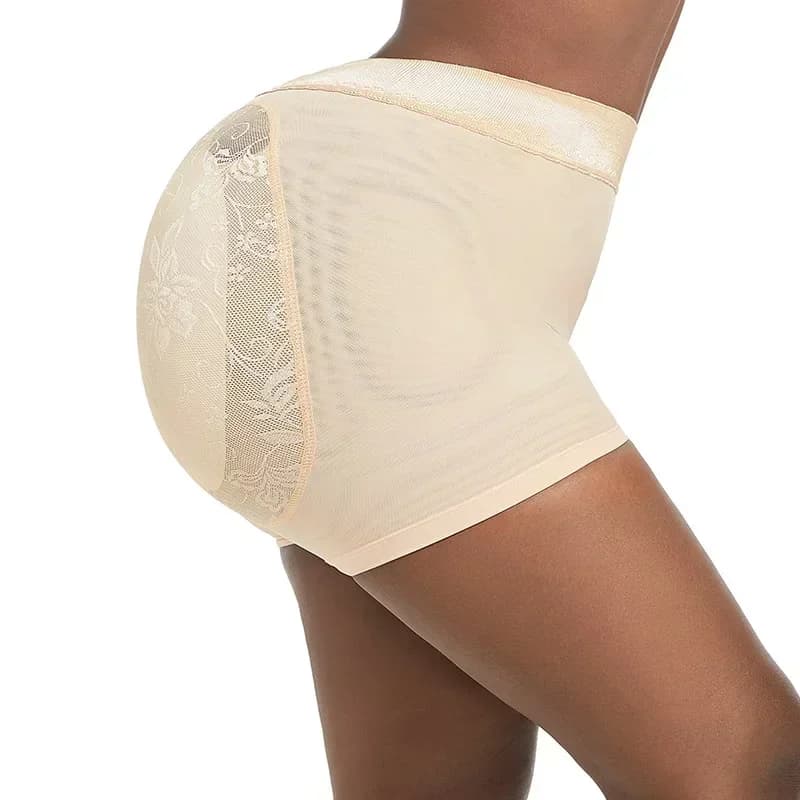 Women's Shapewear Fake Butt Lifter Padded Booty Enhancer Short Lingerie Body Shaper Shorts
