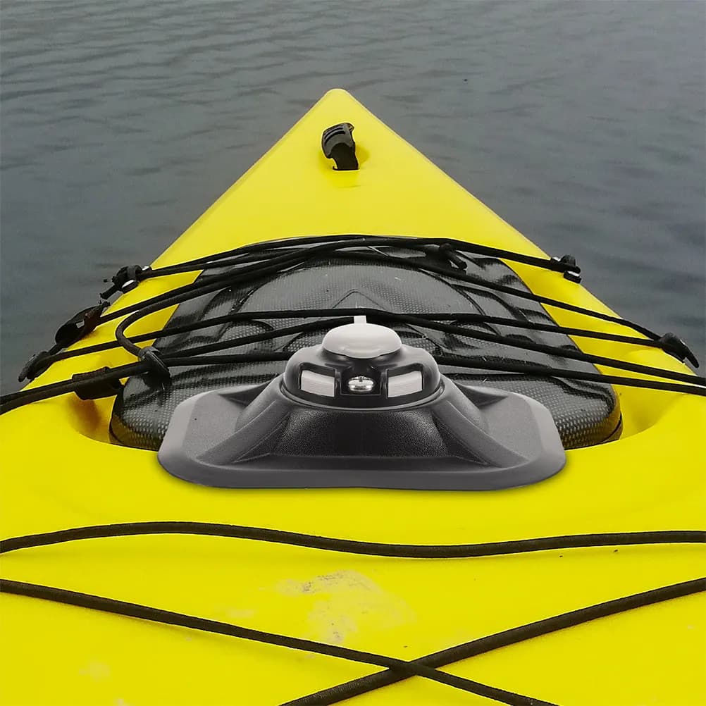Supporto per canna da pesca da 2 pezzi, base per kayak, porta pagaie, leggero, affidabile, sicuro, resistente all'usura, di ottima fattura