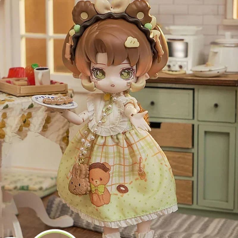 COME4FREE Minty Fancy Forest Series BJD Blind Box Guess Bag Mystery Box Toys Doll Cute Anime Figure Desktop Ornaments Gift