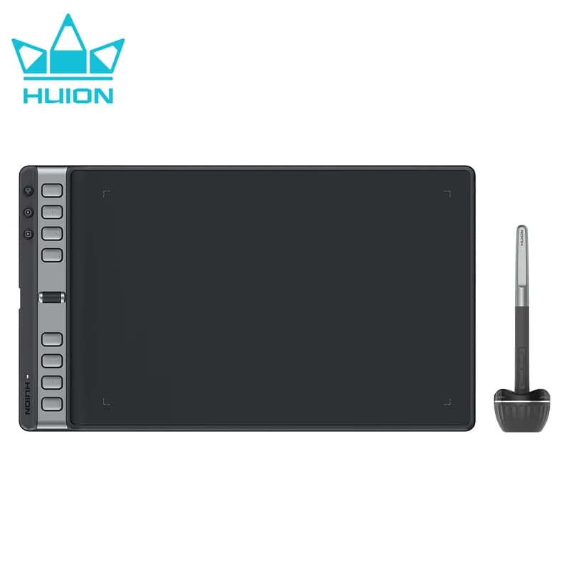 Huion Inspiroy 2 L 10.5x6.56 pollici tavoletta grafica disegno H1061P PenTech3.0 stilo digitale PW110 con chiavi Scroller 3 gruppi