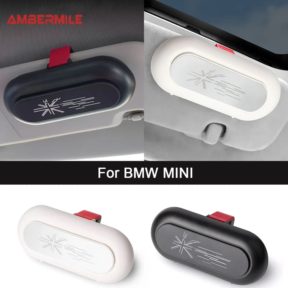 Custodia per occhiali da sole montata su auto in stile semplice per MINI Cooper JCW Countryman Clubman F54 F55 F56 F60 R50 R60 R56 R58
