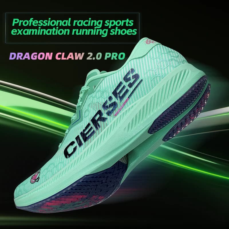 CIERSES Dragon Claw 2.0 PRO Scarpe da corsa professionali per maratona da uomo in fibra di carbonio Scarpe sportive con supporto ammortizzante 2440