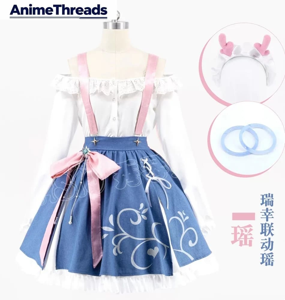 Honor of Kings Yao Costume cosplay da donna Cos Gioco Anime Party Uniform Hallowen Gioca a ruolo Abbigliamento