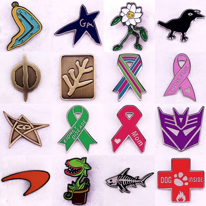 Adorabile corvo smalto spilla amante della musica spilla anime carino distintivo zaino accessorio regalo di gioielli di moda