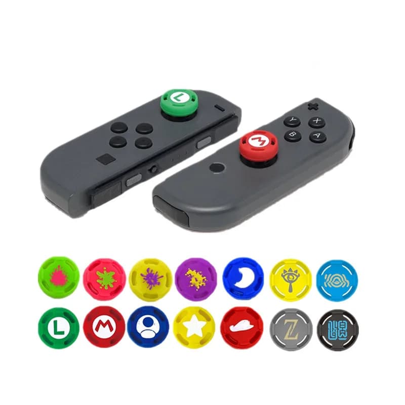Manopole per joystick analogico in silicone da 100 pezzi per Nintend Switch JoyCon Controller Thumb Sticks Cap per Switch Lite Accessori di copertura