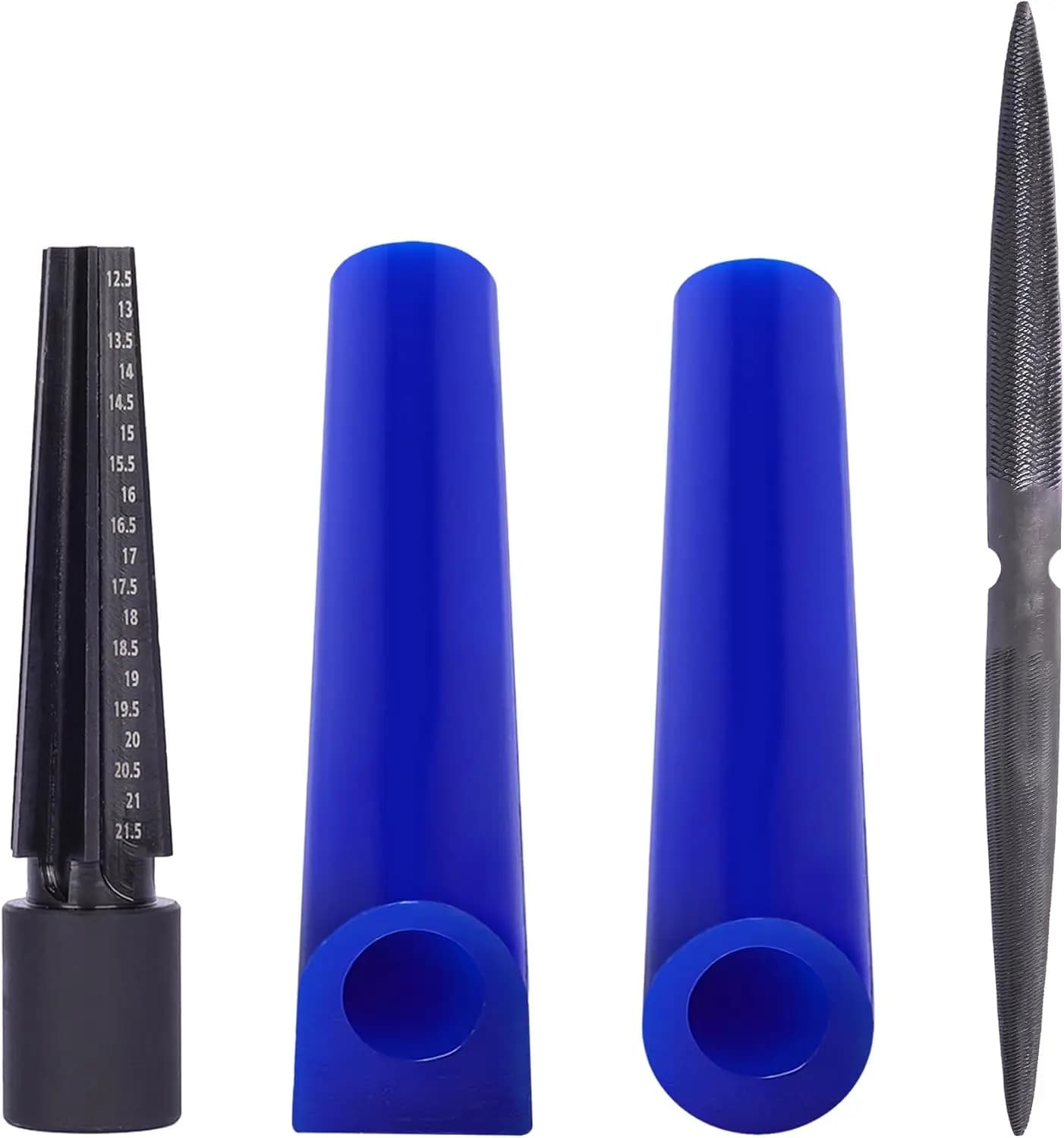 Set di 4 Pezzi Kit Professionale per Incisione Anelli con Espansore per Tubi e Lima per Strumenti di Fusione Gioielli e Design Modelli Anelli