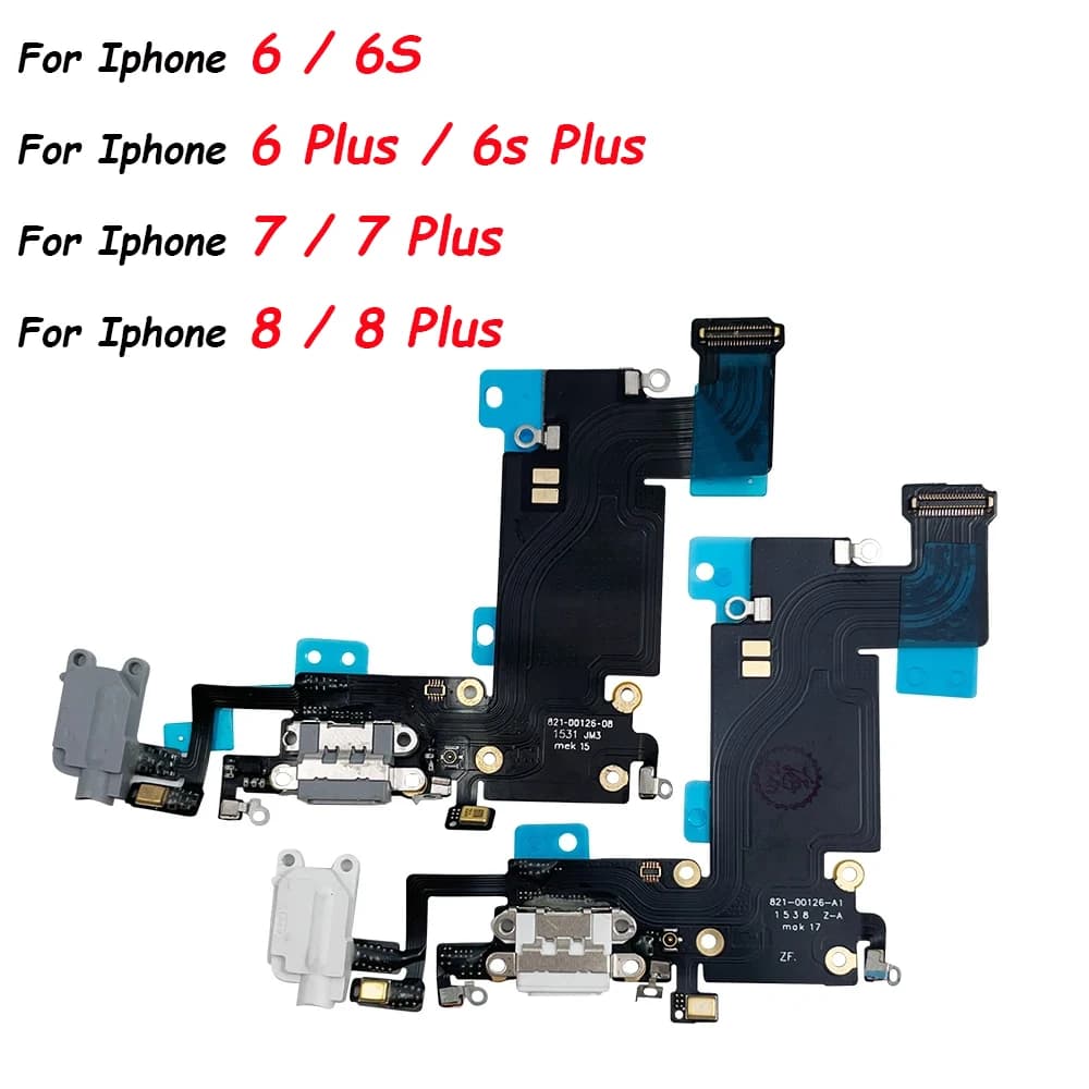 Dock di ricarica USB a ricarica rapida con cavo flessibile per microfono per iPhone 6 6S 7 8 Plus