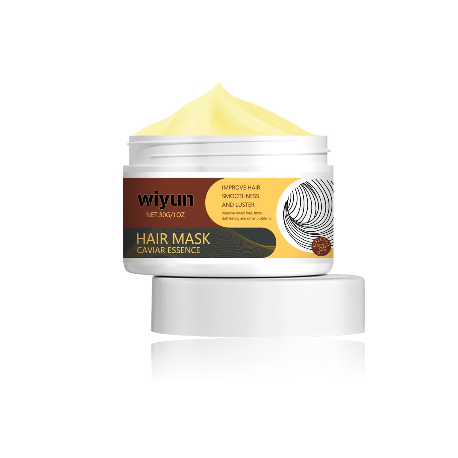 Collagen Hair Mask Keratin Treatment Deep Repair Conditioning Cavial Essence for dry hair, cracks, damaged, smooth and nutritious