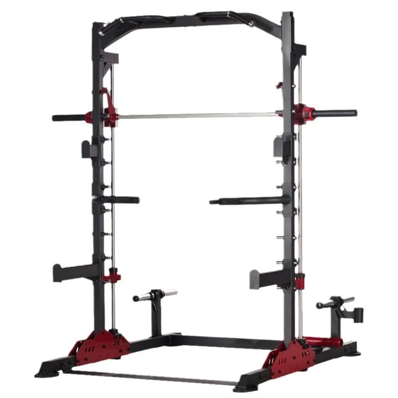 Multi-Length Portable Traction Bar Smith Multi-gym with integrated solid energy rack 2