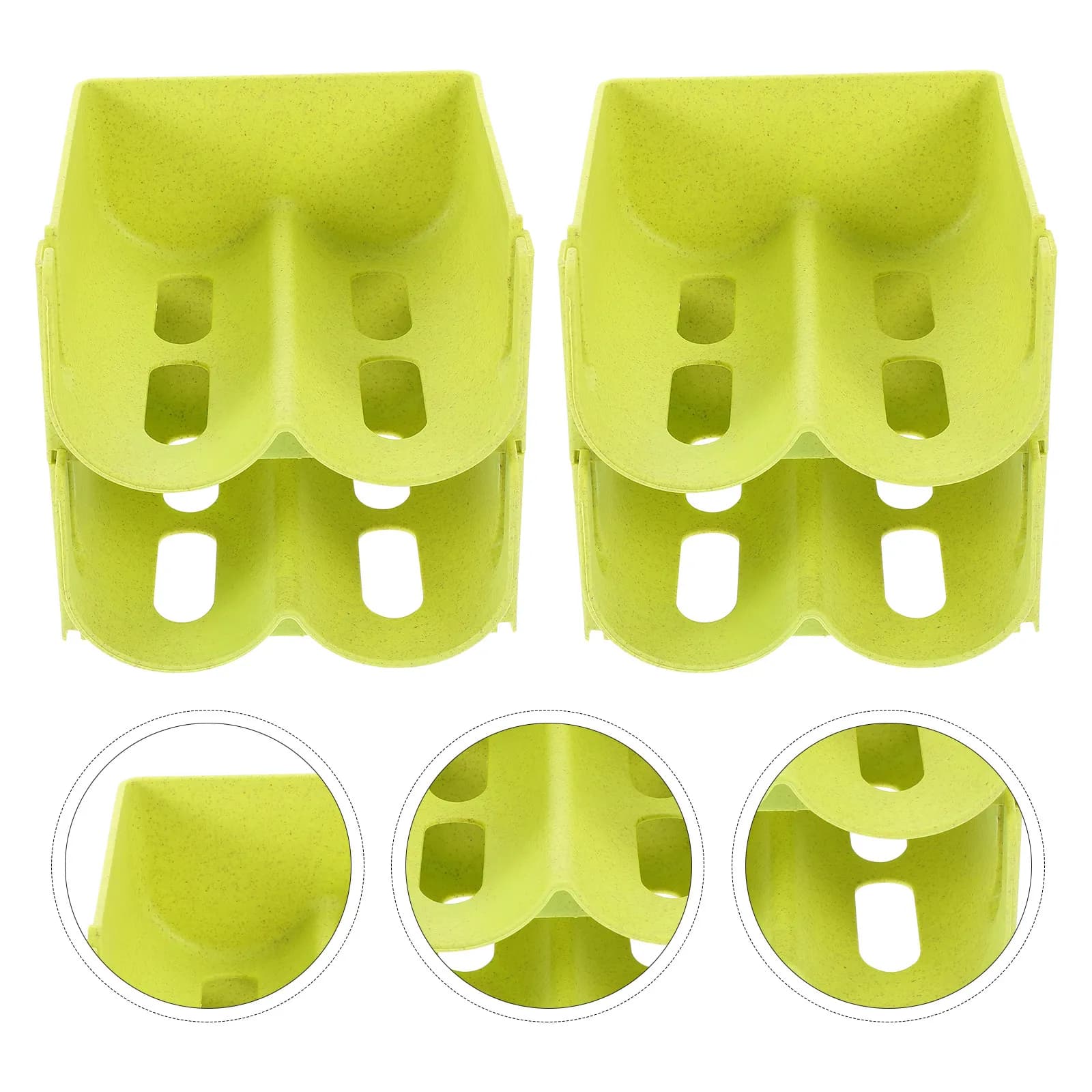 Dispenser per Bevande in Vetro, Organizzatore per 4 Lattine, Portabottiglie per Vino, per Dispensa e Frigorifero, Salvaspazio, Vassoio per Bevande