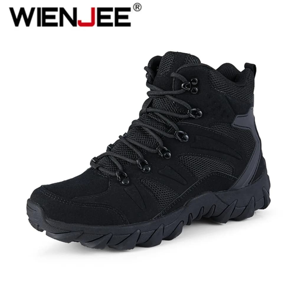 Up-to-date tactics Combat training boots Man outdoor camping Anti-wear Trekking shoes fast response Fishing Hunt Sneakers for men