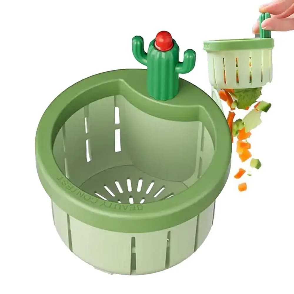 Simpatico cactus anti-intasamento lavello della cucina filtro di scarico a prova di perdite facile pulizia tappo filtro cestello filtro collettore di rifiuti