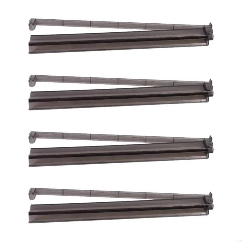 Eleganti rastrelliere mahjong acrilici con set spinger mahjong piastrella organizzatore 4pcs p31b