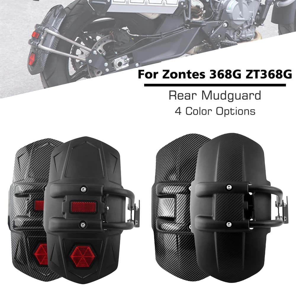 Parafango Posteriore Moto Paraspruzzi Protezione per Zontes 368G 368 G G368 G 368 ZT368g ZT 368 G