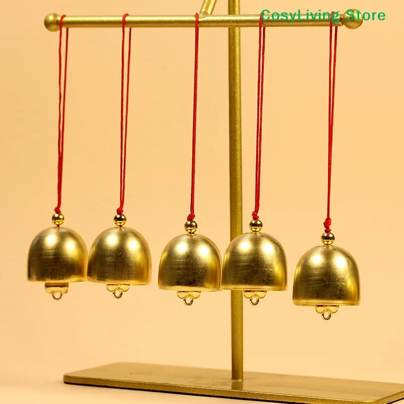 [CL]10/20 Pcs DIY Brass Mini Bell Metal Bell Decoration Pendant Door Bell Diy Craft Wind Chime Brass Bell Christma Decoration