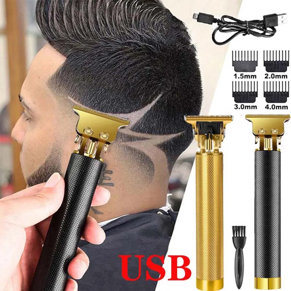 USB rechargeable electric haircut cutter, wireless haircut set, professional haircut