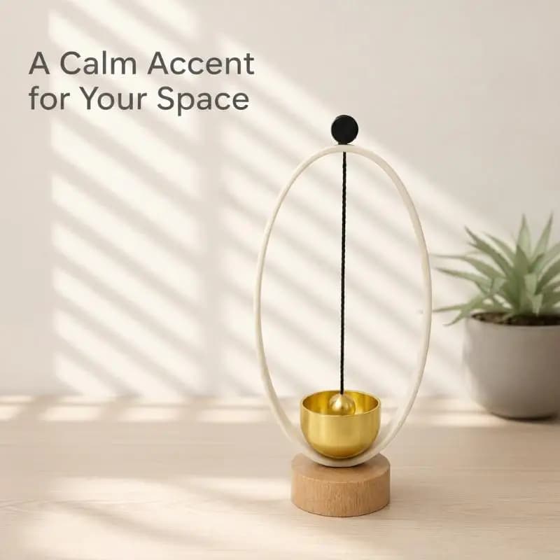 Singing Bowl Meditative Wind Chime for Yoga Practice Mind Calm Spiritual Healing Relaxation Gift