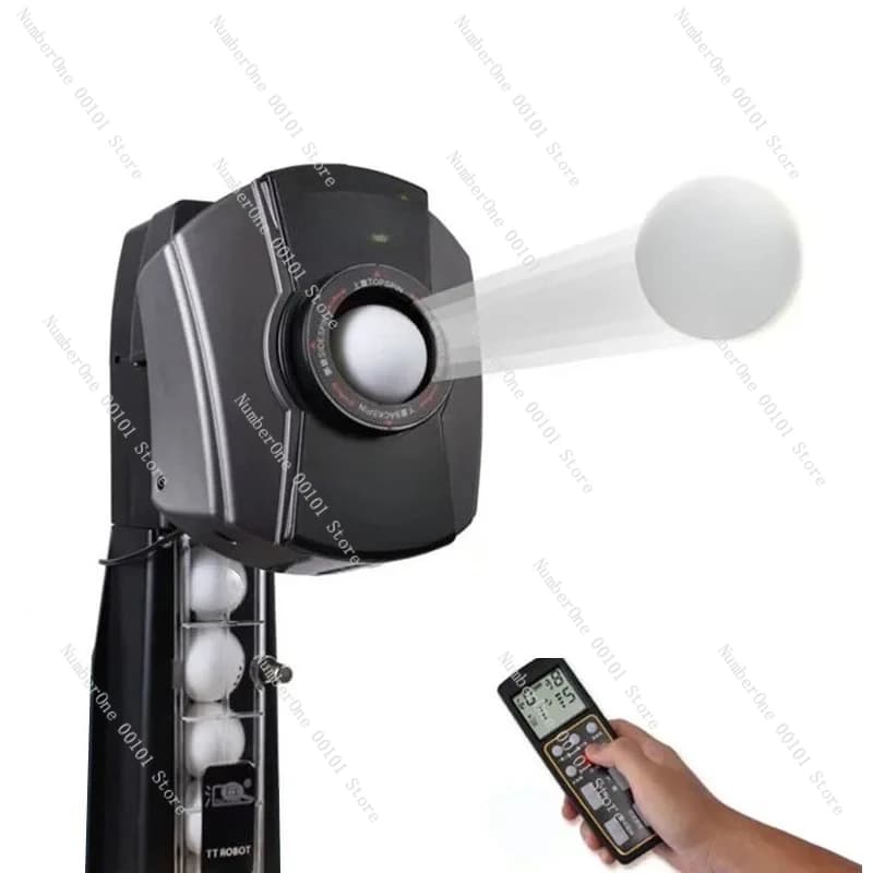 HUIPANG H600-PRO spin automatico 2.4G telecomando senza fili macchina per palline da ping pong robot da ping pong per allenamento club