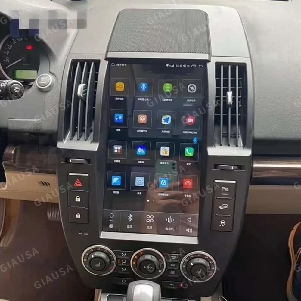 Lettore video multimediale Android 14 da 13,6 pollici per Land Rover Freelander 2 2005-2015 Unità principale radio stereo automatica di navigazione GPS