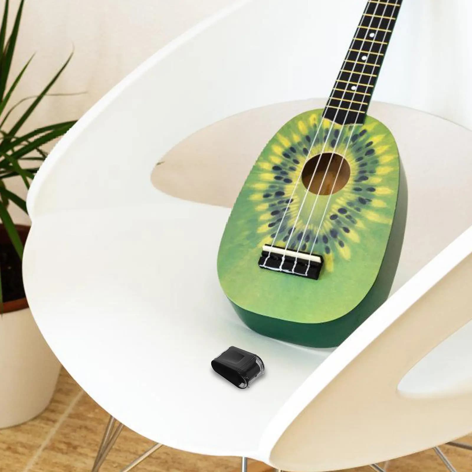 Timbro per Notazione Musicale con Inchiostro Nero, Autoinchiostrante, Sigillo Rapido per Chitarra, Ukulele, Insegnanti, Compositori, Timbro a Rullo con Linee Chiare
