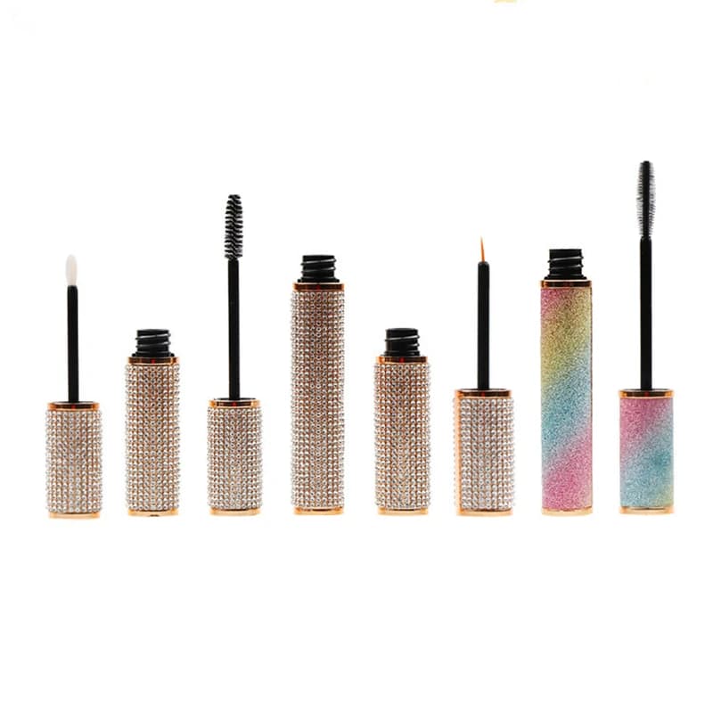 50 empty containers for cosmetics, rechargeable mascara tubes, bottle for cream eyelashes