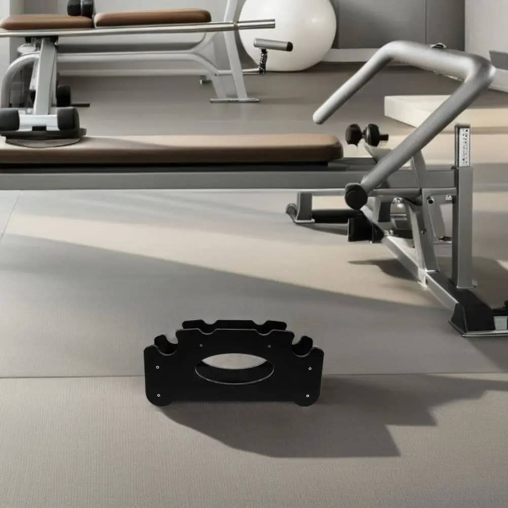 Set di 3 Supporti per Manubri Smontabili, Organizzatore per Pesi Resistente, Attrezzatura per Palestra Domestica, Rack per Allenamento di Forza