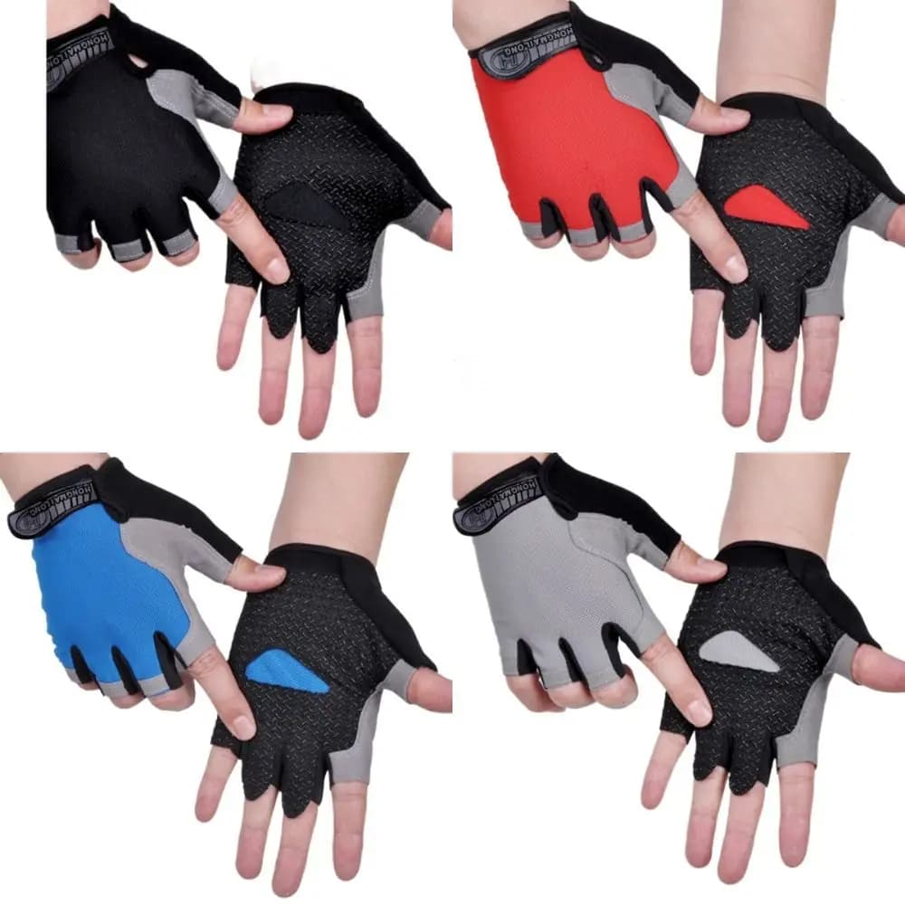 Hand-Free Gloves for Gym, Unisex, Elastics, Anti-slip, for Cycling Man and Woman