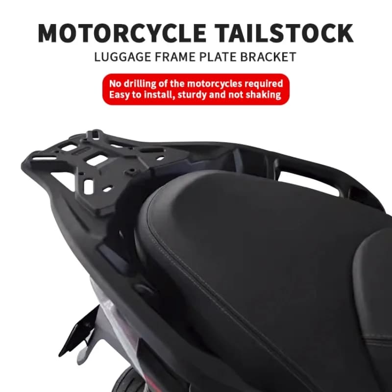 Portapacchi posteriore moto per BMW C400 GT/C400X, supporto scatola portaoggetti, portapacchi durevole per VOGE SR4 MAX 350