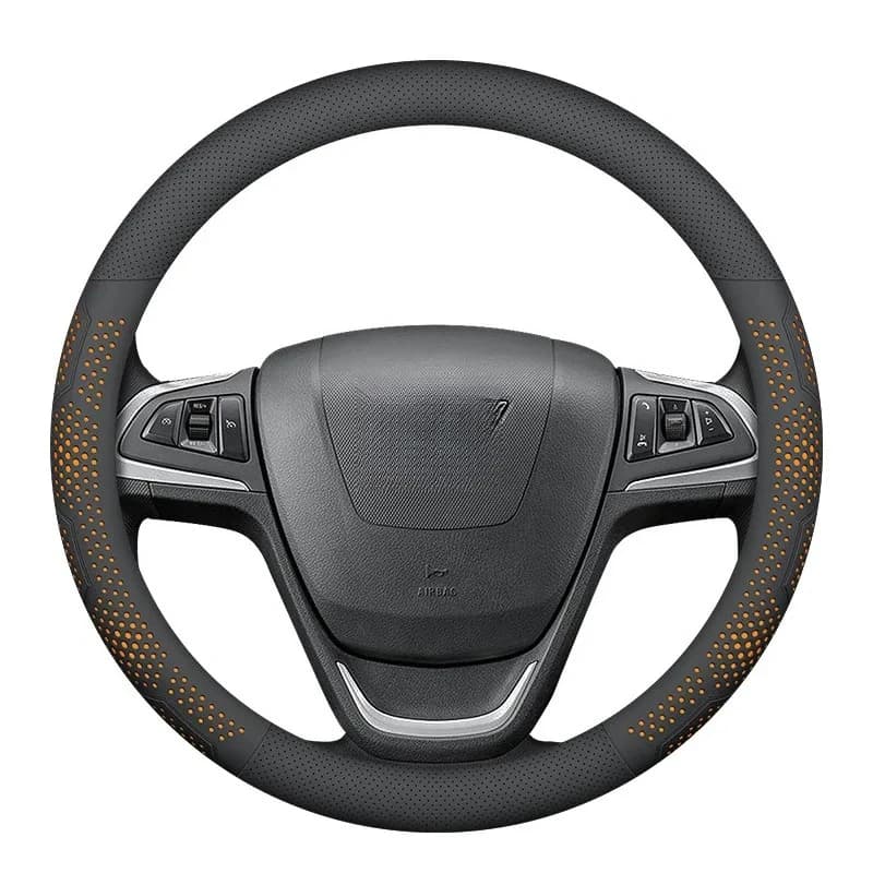 For Wuling Hongguang S S1 S3 Steering Wheel Cover Breathable Non-Slip Ultra-Thin Four Season Universal Car Accessory