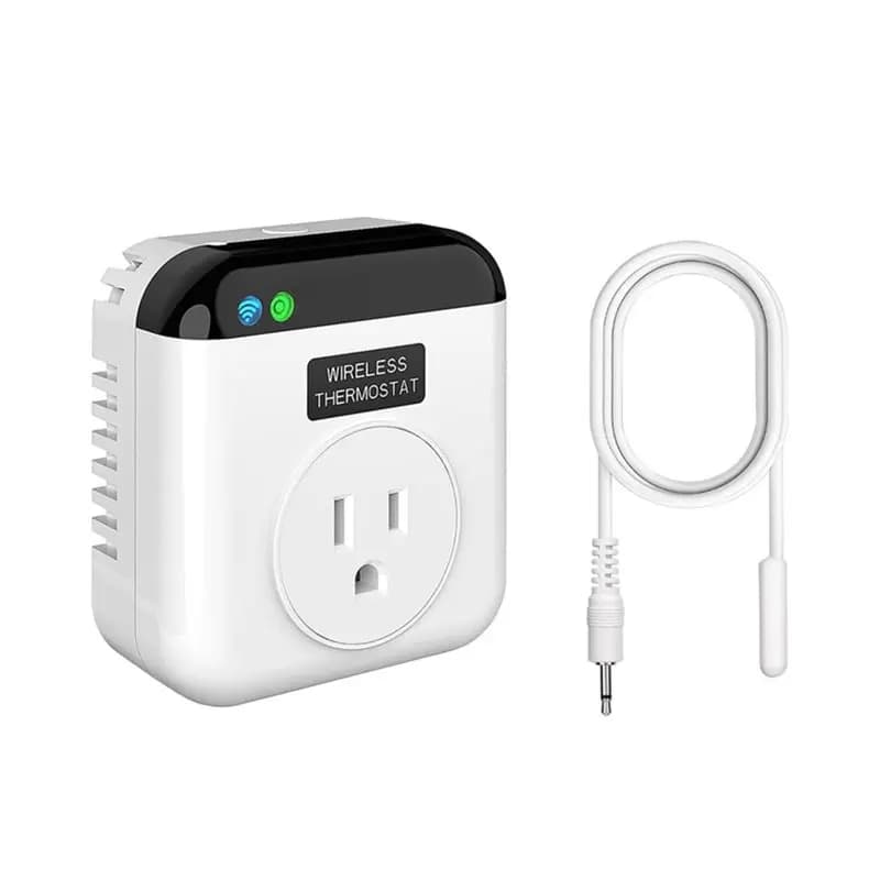 Regalo per lei: Presa intelligente programmabile con termostato, controllo remoto, interruttore di alimentazione, supporto per controllo tramite APP e controllo vocale