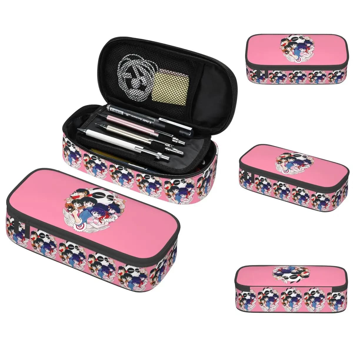 Astuccio per matite P Chan Ranma Anime, regalo per studenti, portapenne, borsa per cancelleria, portaoggetti per penne